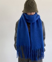 SINSS 青系チェック柄マフラー SINSS（シンス）の「Check muffler / チェックマフラー