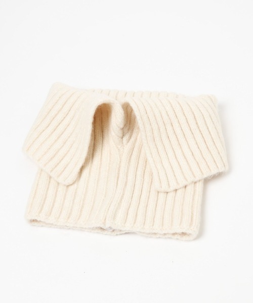 LOWRYS FARM（ローリーズファーム）の「ニットネックウォーマー　976150（ネックウォーマー/スヌード・レディース・アイボリー/グレー・FREE）」の15枚目の写真