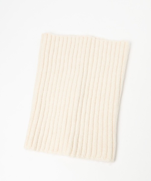 LOWRYS FARM（ローリーズファーム）の「ニットネックウォーマー　976150（ネックウォーマー/スヌード・レディース・アイボリー/グレー・FREE）」の4枚目の写真