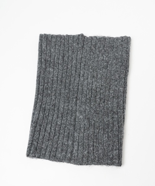 LOWRYS FARM（ローリーズファーム）の「ニットネックウォーマー　976150（ネックウォーマー/スヌード・レディース・アイボリー/グレー・FREE）」の7枚目の写真