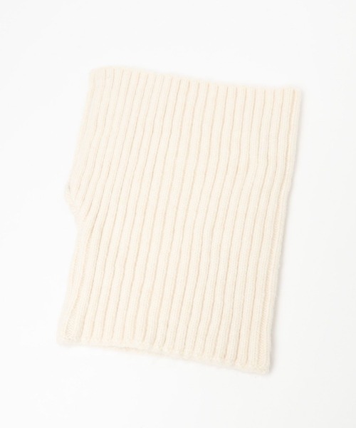 LOWRYS FARM（ローリーズファーム）の「ニットネックウォーマー　976150（ネックウォーマー/スヌード・レディース・アイボリー/グレー・FREE）」の5枚目の写真