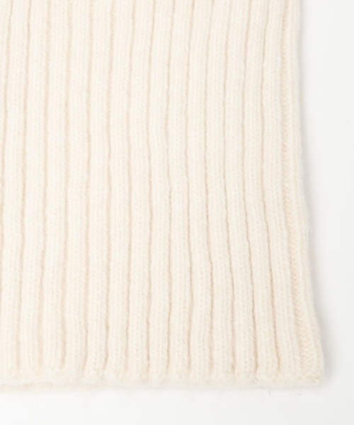 LOWRYS FARM（ローリーズファーム）の「ニットネックウォーマー　976150（ネックウォーマー/スヌード・レディース・アイボリー/グレー・FREE）」の3枚目の写真