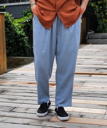 WOVEN/ROIAL(ロイアル）ワイドテーパードリネンブレンドリラックスイージーパンツ