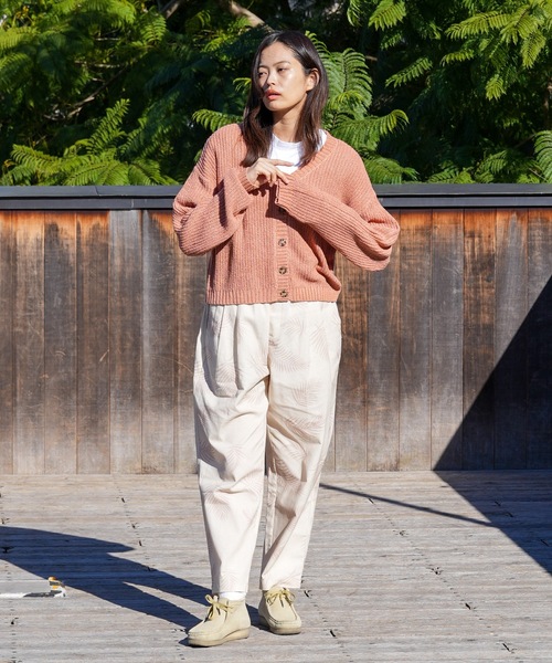 roial（ロイアル）の「WOVEN/ROIAL(ロイアル）ワイドテーパードリネンブレンドリラックスイージーパンツ（その他パンツ・メンズ・グリーン/ライトベージュ/ブルー/ダークベージュ・MEDIUM/LARGE/X-LARGE）」の20枚目の写真