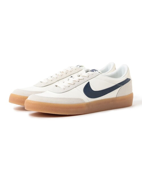 NIKE(ナイキ)の「NIKE / KILL SHOT2(スニーカー・メンズ・グリーン/ネイビー・27.0cm/26.5cm/28.5cm/28.0cm/27.5cm/26.0cm)」の2枚目の写真