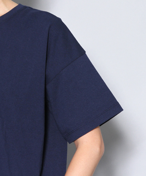 AMERICAN RAG CIE（アメリカンラグシー）の「FILA×AMERICAN RAG CIEロゴTシャツ/208-FIL-FL5104（Tシャツ/カットソー・レディース・ホワイト/ネイビー・FREE）」の4枚目の写真