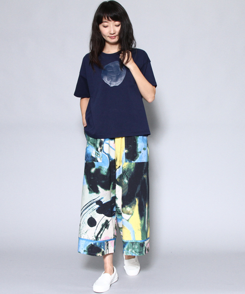 AMERICAN RAG CIE（アメリカンラグシー）の「FILA×AMERICAN RAG CIEロゴTシャツ/208-FIL-FL5104（Tシャツ/カットソー・レディース・ホワイト/ネイビー・FREE）」の5枚目の写真