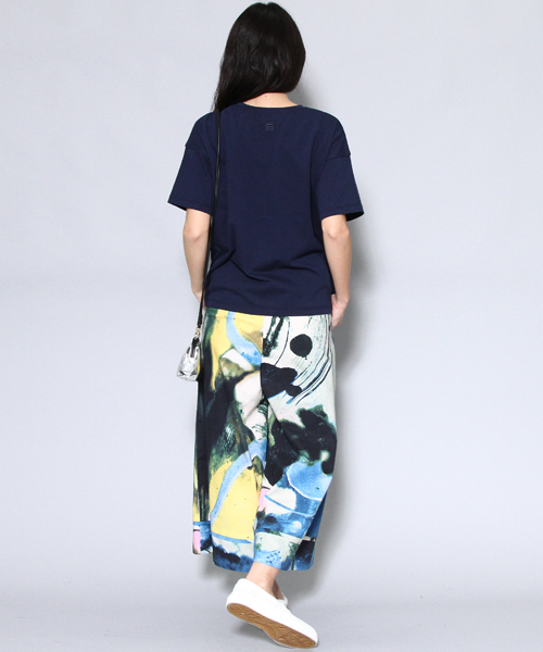 AMERICAN RAG CIE（アメリカンラグシー）の「FILA×AMERICAN RAG CIEロゴTシャツ/208-FIL-FL5104（Tシャツ/カットソー・レディース・ホワイト/ネイビー・FREE）」の18枚目の写真