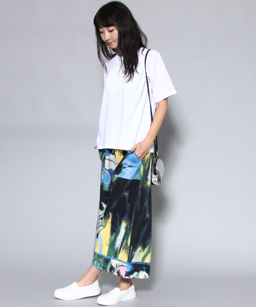 AMERICAN RAG CIE（アメリカンラグシー）の「FILA×AMERICAN RAG CIEロゴTシャツ/208-FIL-FL5104（Tシャツ/カットソー・レディース・ホワイト/ネイビー・FREE）」の12枚目の写真