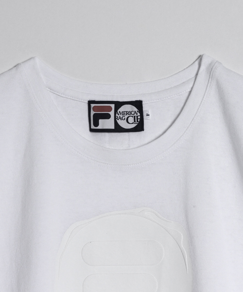 AMERICAN RAG CIE（アメリカンラグシー）の「FILA×AMERICAN RAG CIEロゴTシャツ/208-FIL-FL5104（Tシャツ/カットソー・レディース・ホワイト/ネイビー・FREE）」の14枚目の写真