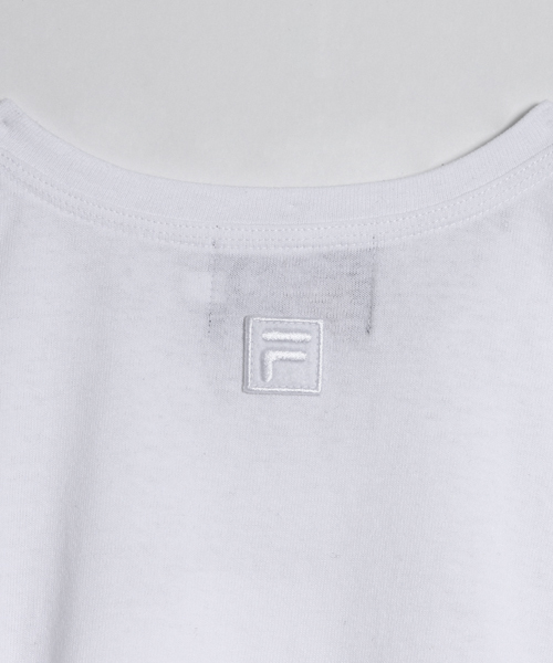 AMERICAN RAG CIE（アメリカンラグシー）の「FILA×AMERICAN RAG CIEロゴTシャツ/208-FIL-FL5104（Tシャツ/カットソー・レディース・ホワイト/ネイビー・FREE）」の17枚目の写真