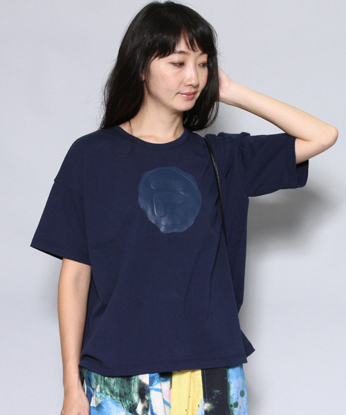 AMERICAN RAG CIE（アメリカンラグシー）の「FILA×AMERICAN RAG CIEロゴTシャツ/208-FIL-FL5104（Tシャツ/カットソー・レディース・ホワイト/ネイビー・FREE）」の8枚目の写真