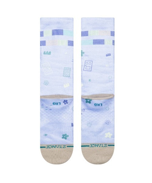 STANCE(スタンス)の「STANCE/スタンス ソックス DISNEY 100(ディズニー100)コラボモデル MONSTERS BY R BUBNIS A555D23MON(ソックス/靴下・メンズ・パープル・S/L)」の4枚目の写真