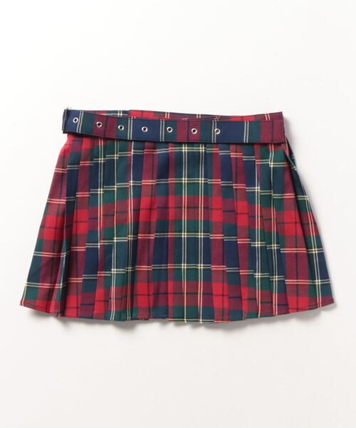 ANNA SUI NYC（アナ スイ エヌ ワイ シー）の「ANNA SUI NYC ロックチェック プリーツスカート 【SP】（スカート・レディース・レッド/ネイビー・FREE）」の5枚目の写真