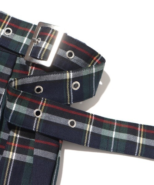 ANNA SUI NYC（アナ スイ エヌ ワイ シー）の「ANNA SUI NYC ロックチェック プリーツスカート 【SP】（スカート・レディース・レッド/ネイビー・FREE）」の14枚目の写真