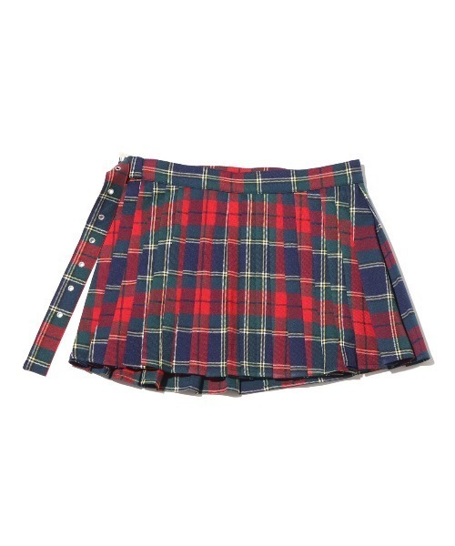 ANNA SUI NYC（アナ スイ エヌ ワイ シー）の「ANNA SUI NYC ロックチェック プリーツスカート 【SP】（スカート・レディース・レッド/ネイビー・FREE）」の11枚目の写真