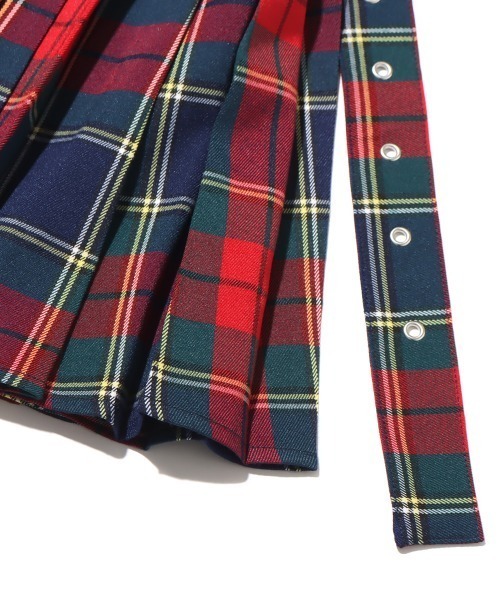 ANNA SUI NYC（アナ スイ エヌ ワイ シー）の「ANNA SUI NYC ロックチェック プリーツスカート 【SP】（スカート・レディース・レッド/ネイビー・FREE）」の19枚目の写真