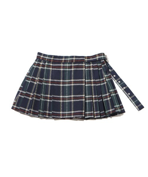 ANNA SUI NYC（アナ スイ エヌ ワイ シー）の「ANNA SUI NYC ロックチェック プリーツスカート 【SP】（スカート・レディース・レッド/ネイビー・FREE）」の9枚目の写真