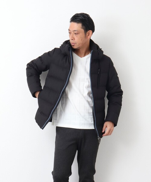 上海太郎 ⭐︎kemit レザーダウンジャケット Stutostein Nolley's（シュテットシュタインノーリーズ）の