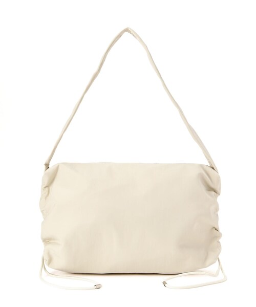 FREE'S MART(フリーズマート)の「サイドドローイングバッグ(ショルダーバッグ・レディース・ブラック/ホワイト・フリ-)」の21枚目の写真