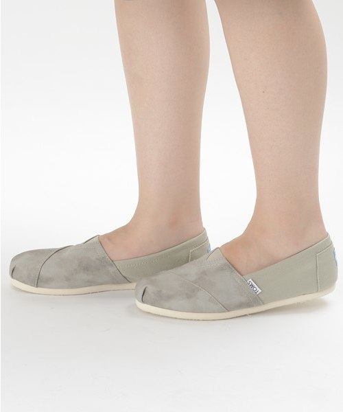 I.D.E.A international（イデアインターナショナル）の「《TOMS （トムス）》 S.CLASSICS_CV（スニーカー・レディース・ブラック/グリーン・24.5cm/22.5cm/23.5cm）」の13枚目の写真