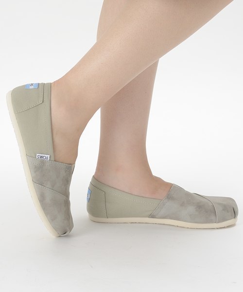 I.D.E.A international（イデアインターナショナル）の「《TOMS （トムス）》 S.CLASSICS_CV（スニーカー・レディース・ブラック/グリーン・24.5cm/22.5cm/23.5cm）」の3枚目の写真