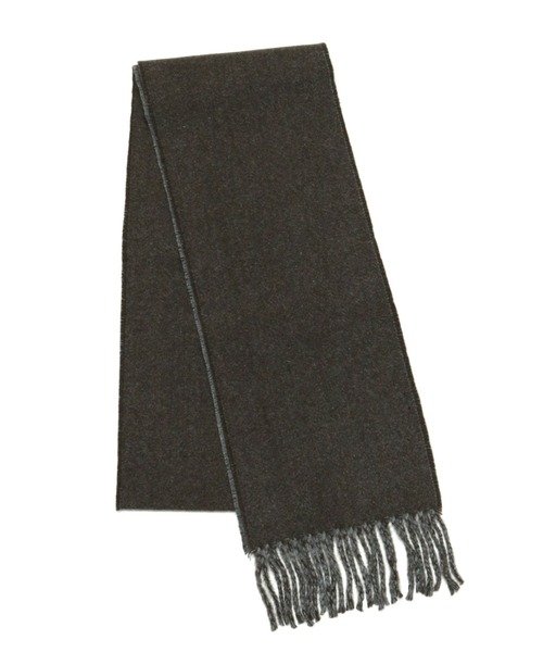 TOKYO SHIRTS(トウキョウシャツ)の「ベーシックマフラー(マフラー・メンズ・グレー/ブラウン/ネイビー/チャコールグレー・FREE)」の4枚目の写真