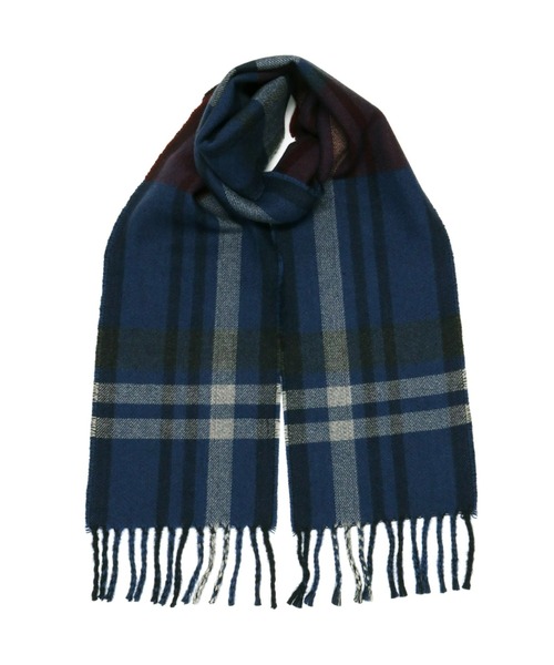 TOKYO SHIRTS(トウキョウシャツ)の「ベーシックマフラー(マフラー・メンズ・グレー/ブラウン/ネイビー/チャコールグレー・FREE)」の5枚目の写真