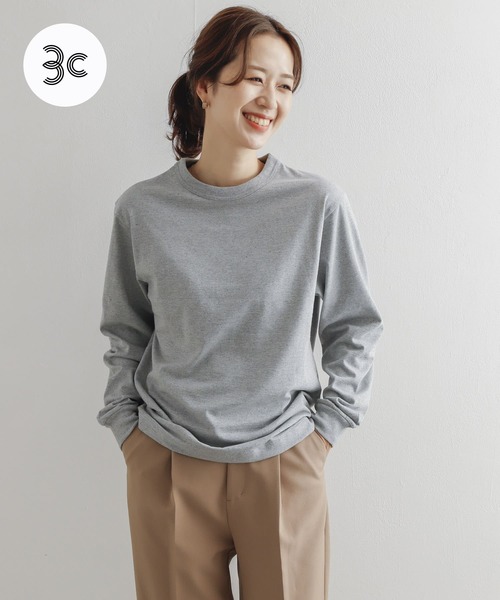 ユニセックス』『6サイズ展開』commpost リサイクルコットン