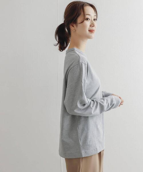 ユニセックス』『6サイズ展開』commpost リサイクルコットンロング