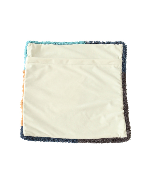 journal standard Furniture (ジャーナルスタンダードファニチャー)の「PICFAIR CUSHION ピクフェア クッションカバー 45cm(クッション/クッションカバー・レディース・ネイビー/イエロー・FREE)」の13枚目の写真