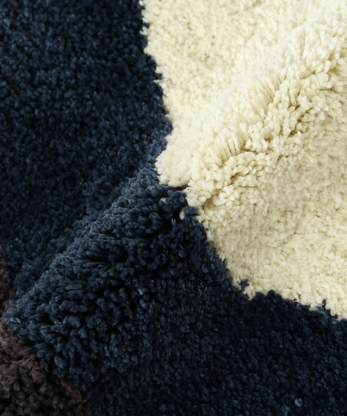 journal standard Furniture (ジャーナルスタンダードファニチャー)の「PICFAIR CUSHION ピクフェア クッションカバー 45cm(クッション/クッションカバー・レディース・ネイビー/イエロー・FREE)」の14枚目の写真