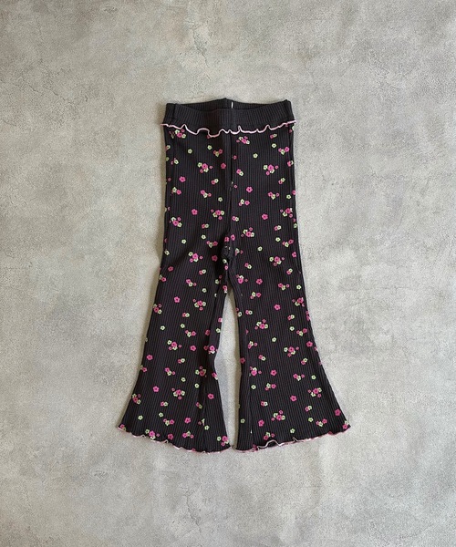 HOGAN RANCH WEAR（ホーガンランチウエア）の「ワッフルメローフレアーパンツ（80～150cm）（その他パンツ・キッズ・ベージュ/オフホワイト/ブラック・100/110/120/130/140/150/80/90）」の16枚目の写真