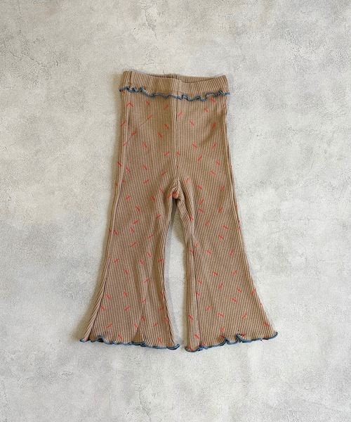 HOGAN RANCH WEAR（ホーガンランチウエア）の「ワッフルメローフレアーパンツ（80～150cm）（その他パンツ・キッズ・ベージュ/オフホワイト/ブラック・100/110/120/130/140/150/80/90）」の8枚目の写真