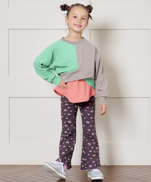 HOGAN RANCH WEAR（ホーガンランチウエア）の「ワッフルメローフレアーパンツ（80～150cm）（その他パンツ・キッズ・ベージュ/オフホワイト/ブラック・100/110/120/130/140/150/80/90）」の20枚目の写真