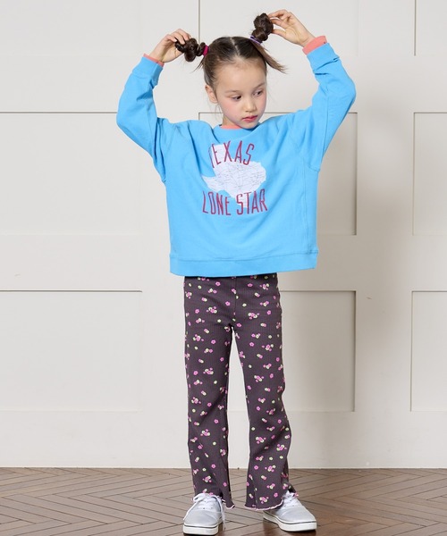 HOGAN RANCH WEAR（ホーガンランチウエア）の「ワッフルメローフレアーパンツ（80～150cm）（その他パンツ・キッズ・ベージュ/オフホワイト/ブラック・100/110/120/130/140/150/80/90）」の17枚目の写真