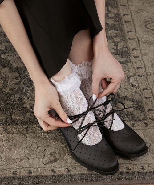 BONLECILL noir バレエシューズ パンプス 「BONLECILL noir