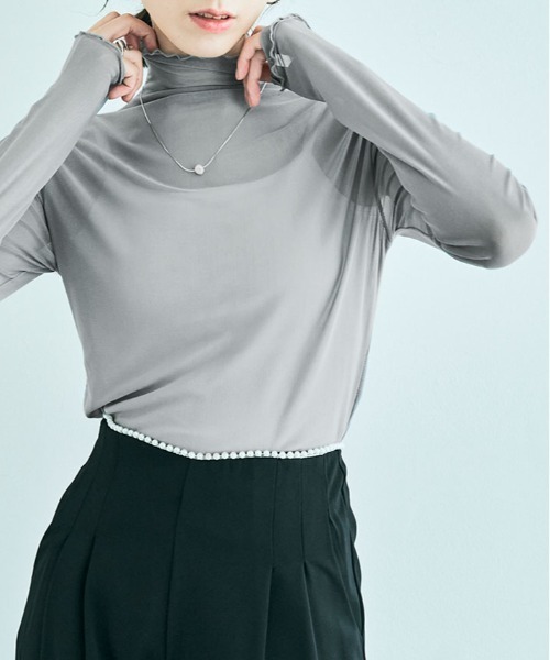 セール】≪25AWの新色登場!≫ 上品な透け感がかわいい。シアー