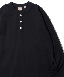 Goodwear（グッドウェア）の「【Goodwear/グッドウェア】7.6オンス USAコットン ヘンリーネックロングスリーブTシャツ（Tシャツ/カットソー）」