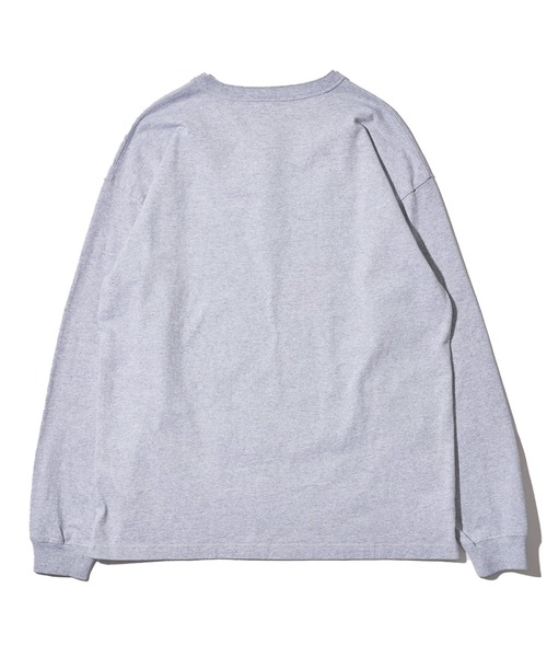 Goodwear(グッドウェア)の「【Goodwear/グッドウェア】7.6オンス USAコットン ヘンリーネックロングスリーブTシャツ(Tシャツ/カットソー・メンズ・ライトカーキ/チャコールグレー/ブラック/グレー/ホワイト/ネイビー・MEDIUM/LARGE/X-LARGE)」の12枚目の写真