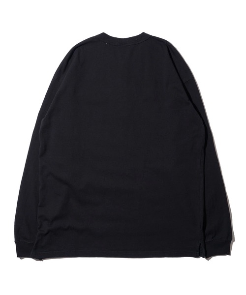 Goodwear(グッドウェア)の「【Goodwear/グッドウェア】7.6オンス USAコットン ヘンリーネックロングスリーブTシャツ(Tシャツ/カットソー・メンズ・ライトカーキ/チャコールグレー/ブラック/グレー/ホワイト/ネイビー・MEDIUM/LARGE/X-LARGE)」の10枚目の写真