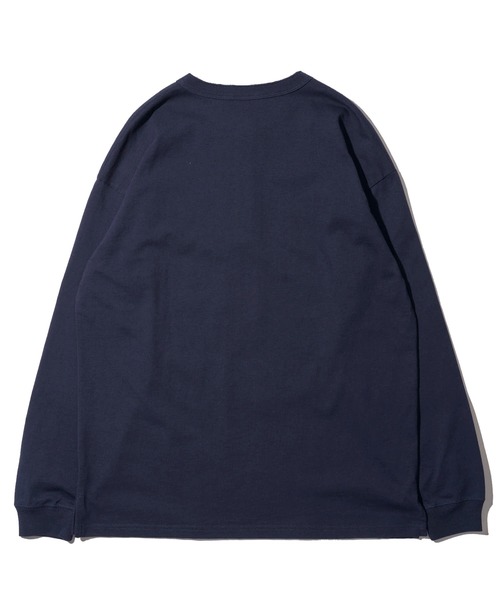 Goodwear(グッドウェア)の「【Goodwear/グッドウェア】7.6オンス USAコットン ヘンリーネックロングスリーブTシャツ(Tシャツ/カットソー・メンズ・ライトカーキ/チャコールグレー/ブラック/グレー/ホワイト/ネイビー・MEDIUM/LARGE/X-LARGE)」の16枚目の写真