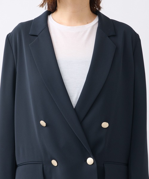 RIVE DROITE（リヴドロワ）の「ツイルテーラードジャケット（テーラードジャケット・レディース・ベージュ/ネイビー・FREE）」の22枚目の写真