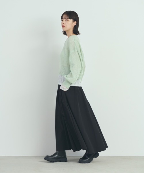 paravion（パラビオン）の「スパンコールシアールーズニット（ニット/セーター・レディース・アイボリー/ミント/ピンク/レッド・FREE）」の13枚目の写真