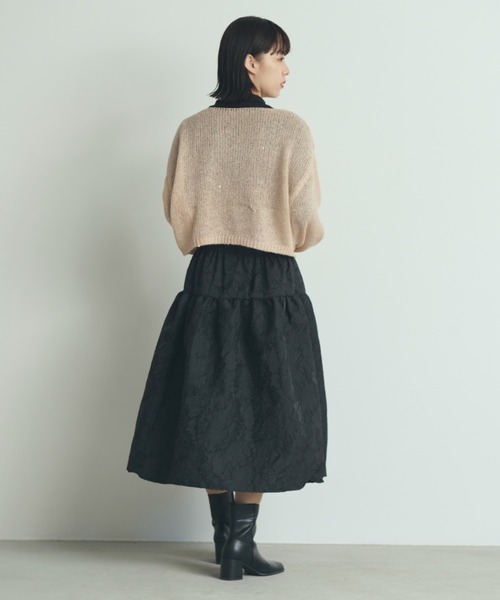 paravion（パラビオン）の「スパンコールシアールーズニット（ニット/セーター・レディース・アイボリー/ミント/ピンク/レッド・FREE）」の22枚目の写真