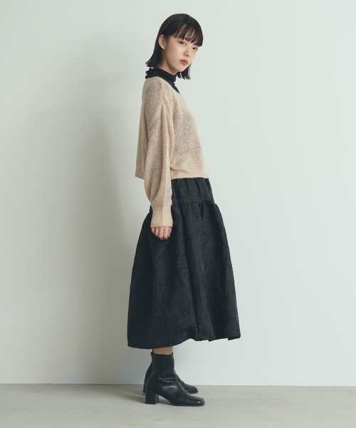 paravion（パラビオン）の「スパンコールシアールーズニット（ニット/セーター・レディース・アイボリー/ミント/ピンク/レッド・FREE）」の21枚目の写真