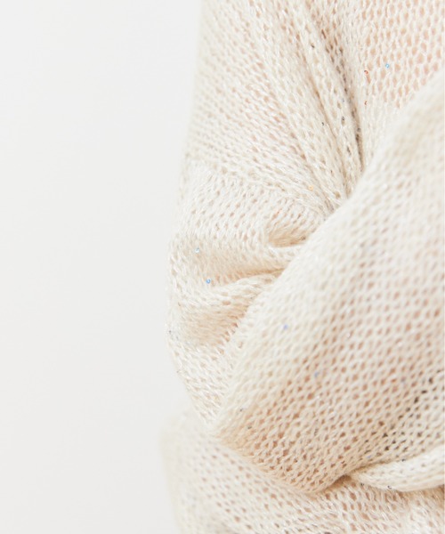 paravion（パラビオン）の「スパンコールシアールーズニット（ニット/セーター・レディース・アイボリー/ミント/ピンク/レッド・FREE）」の5枚目の写真