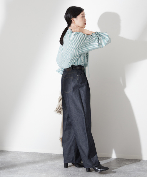 追加》デニムカーブパンツ（デニムパンツ）｜journal standard L