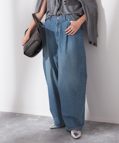 追加》デニムカーブパンツ（デニムパンツ）｜journal standard L