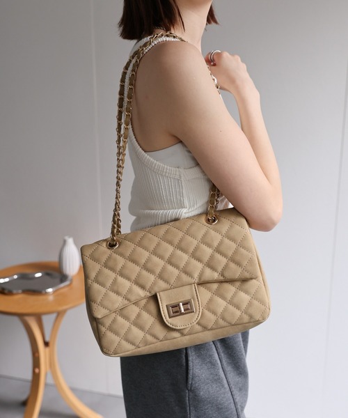 セール】キルティング チェーンバッグ/ベストセラー【動画あり